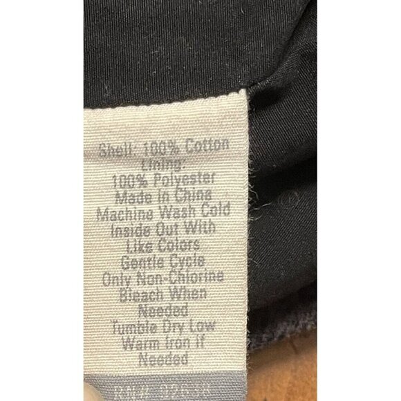 𝅺Fossil Flannel Shirt Utility Jacket Plaid Gray Shacket Size M Medium Pockets - Picture 4 of 9